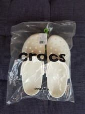 Image of Crocs Classic Clogs White Men's Size 10 (UK) Brand New IN Bag! Fast Shipping!