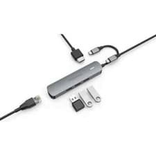 Image of HyperDrive 6-in-1 USB-C Hub - Space Grey