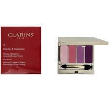 Image of Clarins Eye Shadow Palette 4 Colour Lovely Rose Pink & Plum