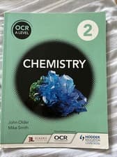Image of Chemistry OCR A Level Year 2 Textbook Hodder Education