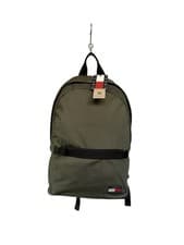 Image of Tommy Jeans Essential Dome Flag Pewter Green Backpack