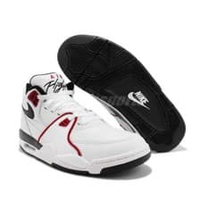 Image of Nike Air Flight 89 FD9928 101 White/Black/ Red
