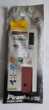 Image of Black&Decker Piranha X31527 93x190mm 240 grit punched sanding sheets pack 5, New