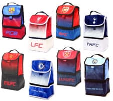 Image of FOOTBALL CLUB LUNCH BAG SCHOOL OFFICE INSULATED FADE LUNCH BAG OFFICIAL LICENSED