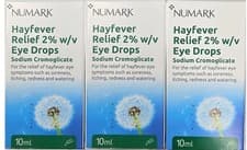 Image of 3 x Allergy Eye Drops – 10ml - A Treatment For Allergy In Your Eyes -