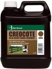 Image of Bird Brand Creocote Oil-Based Exterior Timber Treatment Fence Shed Wood - 4L
