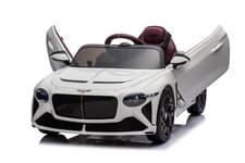 Image of Bentley Bacalar Licensed 12V Kids Electric Ride-On w/ Remote - White