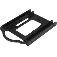 Image of StarTech 2.5inch SSD/HDD Mounting Bracket for 3.5inch Drive Bay - Tool-less I...