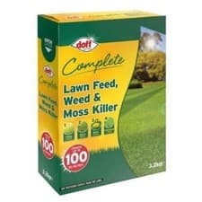 Image of Doff Complete Lawn Feed, Weed & Moss Killer 1.6Kg - 3.2Kg