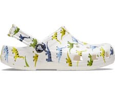 Image of CROCS Kids Classic Dinosaur Clog - White