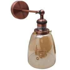 Image of Modern Glass Ceiling Light 1-3 Way Multi Pendant Bell Fitting Dining Room