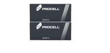 Image of Duracell Alkaline Batteries AAA Procell Mini Stylus Professional - Pack of 20