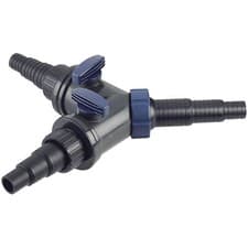Image of Oase 56668 Y-piece 38 mm Adjustable Outputs for Universal Hoses