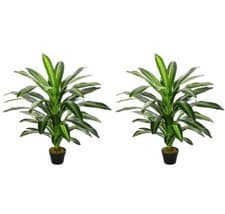 Image of 110cm/3.6FT Artificial Dracaena Plant Fake Tree Potted Office Home Accessories