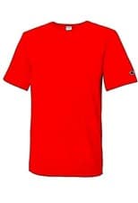 Image of CHAMPION Athletic Jersey Heritage Tee Size XS Red Unisex