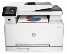 Image of HP Color LaserJet Pro MFP M277DW Printer - White