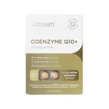 Image of Wassen Coenzyme Q10 + Vitamin E 30 tablets