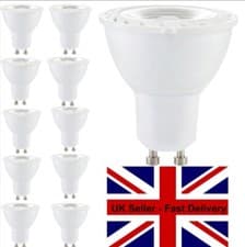 Image of 10x GU10 LED 5w Light Bulb Cool White 6000k Spot Light 5W=40W Lamp High Quality