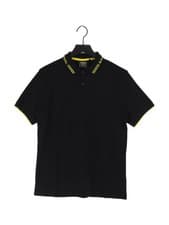 Image of Barbour Men's Polo M Black 100% Cotton Basic New with tags