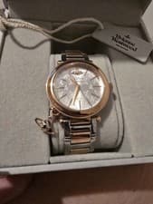 Image of Vivienne Westwood Orb Watch Two Tone Rose Gold And Silver VV006RSTT (32mm)
