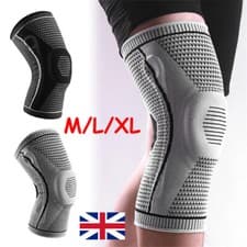 Image of The Ultra Knee Elite Knee Sleeve Brace Total Compression Orthotics for Sports UK