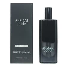 Image of Giorgio Armani CODE 15ml Eau De Toilette EDT Travel Spray NEW & CELLO SEALED