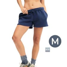 Image of 🆕️ New COTTON:ON Women's Blue Classic Sweat Fleece Shorts - Size MEDIUM 