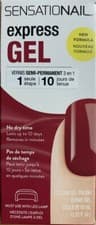 Image of SENSATIONAIL Express Gel Nail Polish one step polish, no dry time 10ml *3 FOR 2*