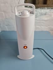 Image of Oil Filled Radiator Electric Portable Compact Freestanding White Plug-In 500W