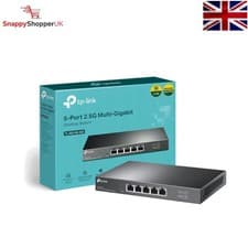 Image of Tp-Link TL-SG105-M2 Unmanaged 5-Port 2.5G Multi-Gigabit Network Switch, Desktop
