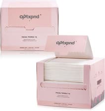 Image of 2Pack Disposable Face Cloths - Newest Thicker Large Size 10"X12" Face Towelettes