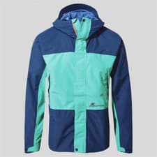 Image of Craghoppers Mens Dustin Jacket Outerwear Waterproof Blue/Green NEW RRP: £145