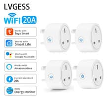 Image of Smart Life WiFi Plug for Google Home Amazon Alexa 20A Wireless Power SocketView