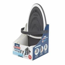 Image of Minky Sure Grip Iron Holder with Strong and Secure Strip, Grey, One S