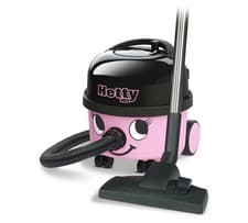 Image of Numatic HET160-11 Hetty Bagged Cylinder Vacuum Cleaner Hoover 6L Pink