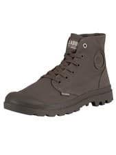 Image of Palladium Men's Pampa Mono Chrome Boots, Green