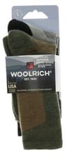 Image of Men's Hiking Socks Two Pairs Multi-Colors Woolrich Day Hiker Moisture Wicking
