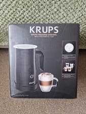 Image of Krups XL100840 Electric Milk Frother 550W - 150 ml with Frothing Control Black