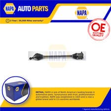 Image of Drive Shaft fits VW PASSAT 2.0D Front Right 05 to 14 Driveshaft NAPA 1K0407272DQ