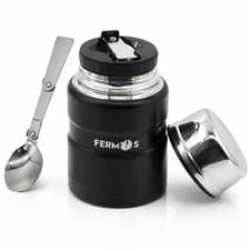 Image of Thermos Thermocafe 500ml Stainless Steel Insulated Food Flask Hot & Cold