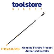 Image of Fiskars UPX86 PowerGear Telescopic Tree Pruner Cutter Extends to 4m