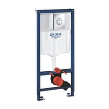 Image of GROHE Tall Cistern Frame Rapid SL 3 in 1 WC Set 1.13m inc Nova Button 38860000