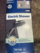 Image of Triton T80Z SP8001ZFF Electric Shower Head 8.5 kW, White/Chrome