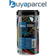 Image of Draper 63574 Assorted Bungee Cords (Pack of 20)