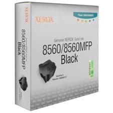 Image of Genuine Xerox 108R00727 Solid Ink Black - Sealed Box (VAT Inc)