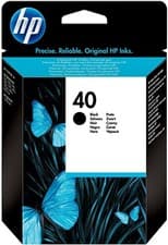 Image of GENUINE HP40 BLACK / 51640AE INK CARTRIDGE - SWIFTLY POSTED