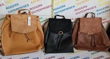 Image of Monsoon Accessorize Kimmi Backpack Rucksack Choose Colour Yellow Ochre Tan Black