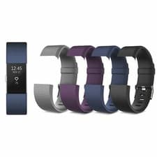 Image of Fitbit Charge 2 Classic Adjustable Replacement Straps - Small | Large