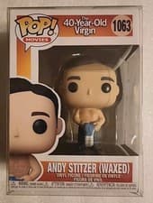Image of Funko Pop! Vinyl: 40 Year Old Virgin Andy Stitzer (Waxed) #1063