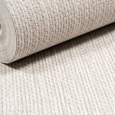 Image of Plain Grey Weave Wallpaper Textured Heavy Weight Vinyl Slightly Imperfect Lounge